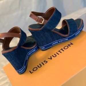 Louis Vuitton Croisiere Wedge Sandal